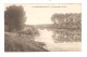 CPA :44 - Le Cellier : La Loire Entre Les Iles : Cours D'eau - Barques Amarrées - Homme Sur Une Berge - Le Cellier