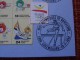 Delcampe - Luxembourg Mxc 1992-07-25 Barcelona Olympics Maximum Card Tennis Tennisplayer M & M Badminton Hockey Cycling A 4,50 Euro - Tennis