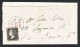 FALSO D'AUTORE - UK 1843 Piego Dudley-Exeter Con N 1 P. Black  SR Bei Margini E Raro Annullo Circolare - Storia Postale