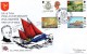 FDC - Isle Of Man 150th Anniversary 1824-1974, RNLI Official Series Cover No.3 - Maritime