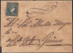 1857-H-139 CUBA ESPAÑA SPAIN. ANTILLAS. ISABEL II. 1857. Ant. Ed.7. &frac12; Rs. MARCA PARRILLA DE 7 LINEAS. - Voorfilatelie