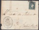 1857-H-157 CUBA ESPAÑA SPAIN. ANTILLAS. ISABEL II. 1856. Ant. Ed.4. &frac12; Rs VERDE AZUL. FILIGRANA LINEAS CRUZADAS. I - Voorfilatelie