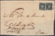 1857-H-173 CUBA ESPAÑA SPAIN. ANTILLAS. ISABEL II. 1856. Ant. Ed.4. &frac12; Rs VERDE. FILIGRANA LINEAS CRUZADAS. &ldquo - Vorphilatelie