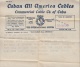 TELEG-18 CUBA. WESTERN UNION CABLEGRAM. TELEGRAPH. TELEGRAMA. TELEGRAM. 1950. CON CONTENIDO. TIPO XV. - Telegraph