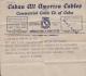 TELEG-20 CUBA. ALL AMERICA CABLE. TELEGRAPH. TELEGRAMA. TELEGRAM. 1946. CON CONTENIDO. TIPO XVI. - Telegraphenmarken