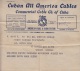 TELEG-22 CUBA. ALL AMERICA CABLE. TELEGRAPH. TELEGRAMA. TELEGRAM. 1946. CON CONTENIDO. TIPO XVI. - Telégrafo