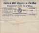 TELEG-25 CUBA. ALL AMERICA CABLE. TELEGRAPH. TELEGRAMA. TELEGRAM. 1945. CON CONTENIDO. TIPO XVI. - Telegraafzegels