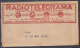 TELEG-30 CUBA TRANSATLANTIC RADIO Co. RADIOTELEGRAMA. TELEGRAPH. TELEGRAM. 1947. CON CONTENIDO. TIPO XXI. - Télégraphes