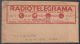 TELEG-32 CUBA TRANSATLANTIC RADIO Co. RADIOTELEGRAMA. TELEGRAPH. TELEGRAM. 1946. CON CONTENIDO. TIPO XXI. - Telegraphenmarken