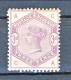 LUX - UK 1883 Victoria N. 80 - 3 Penny Violetto Lettere AC (MLH), Freschissimo - Neufs