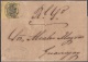 1858-H-82 CUBA ESPAÑA SPAIN. ANTILLAS. ISABEL II. 1858. Ed.6. &frac12; Oz. CARTA CORREO OFICIAL. MARCA FECHADOR BAHIA HO - Prefilatelia