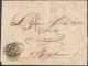 1858-H-87 CUBA ESPAÑA SPAIN. ANTILLAS. ISABEL II. 1858. Ed.6. &frac12; Oz. CARTA CORREO OFICIAL. MARCA DE BAYAMO. 1865. - Voorfilatelie