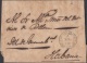 1861-H-15 CUBA ESPAÑA SPAIN. ANTILLAS. ISABEL II. 1861. CORREO OFICIAL. SOBRE CON FECHADOR DE GUANABACOA. - Prefilatelia