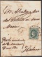 1864-H-36 CUBA ESPAÑA SPAIN. ANTILLAS. ISABEL II. 1864. Ant. Ed.10. 1/2r. 1864. SOBRE CORREO OFICIAL. FECHADOR QUIEBRA H - Voorfilatelie