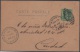 1899-H-37  CUBA. US OCCUPATION. 1899. Ed.30. 1c. TARJETA POSTAL. MARCA POSTAL DUPLEX &ldquo;HAVANA 1C&rdquo;. 1903. - Prefilatelia