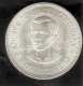 MONEDA DE PLATA DE FILIPINAS DE 1 PISO DEL AÑO 1963 DE ANDRES BONIFACIO (COIN) SILVER-ARGENT - Filipinas