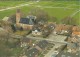 NL.- Garnwerd. Gemeente Winsum. Groningen. Zaalkerk. Luchtfoto. 2 Scans. - Autres & Non Classés