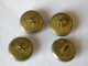 Lot De 4 Boutons - Police Municipale  PARIS - Marque TW ET W Paris - Boutons