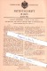 Original Patent - G. Schneider In Zella St. Blasii , 1901 , Schrotgewehr Mit Vestellbarem Visir , Zella-Mehlis!!! - Historische Dokumente