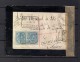 1918 GERONA, SOBRE CERTIFICADO CIRCULADO DESDE LLAGOSTERA A ZÜRICH, CENSURAS, AMBULANTE. - Cartas & Documentos