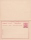 Germany Occupation Mint Postcard 20 Para 20 With Reply Attached - Cartes Postales - Neuves