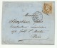 N° 13 T. 2 Sur Lettre à Entête Illustrée D'un Fabricant De Compteurs à Gaz De Paris Pour Paris 1862 - 1849-1876: Période Classique