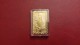 Switzerland-1oz-gold Plated Leonardoda Vinci And Monalisa Commemorative Bar-one Ounce-proof - Otros – Europa