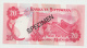 BOTSWANA 20 PULA 1979 SPECIMEN UNC NEUF - Botswana