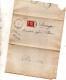 1875 LETTERA CON ANNULLO PIEVE DI CADORE BELLUNO - Revenue Stamps