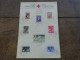 Belgique Croix RougeFeuillet Souvenir De La Reine Elisabeth COB:N°496*503 - ....-1951
