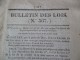Bulletin Des Lois N°367. Ordonnance Du Roi Qui Suspend La Liberté De La Presse Périodique Et Semi-périodique - Decretos & Leyes