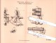 Original Patent - J. B. Blish In San Diego , Calif. 1902 , Nautisches Instrument Zur Ortsbestimmung , Nautik !!! - Optica