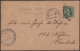 1899-H-90 CUBA. US OCCUPATION. 1902. Ed.30. 1c. TARJETA POSTAL. 1903. MARCA POSTAL DUPLEX HABANA- CUBA 1. BASE FINA. - Prephilately