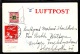1929. Air Mail. 25 øre Red + 27/5 Kr. KØBENHAVN LUFTPOST 2 31.5.29. STOCKHOLM 1.6.29. (Michel: 145) - JF103871 - Luftpost