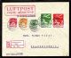 1925. Air Mail. 25 øre Red And 10 øre Green + 27/8 øre 1 + 2 øre. KØBENHAVN LUFTPOST 2 ... (Michel: 145) - JF103853 - Luftpost