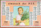 CALENDRIER 1968 OLLER EN BON ETAT - Petit Format : 1961-70