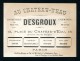 Au Château D'Eau, Maison Desgroux, Chromo Thème Couple, Taquinerie - Autres & Non Classés