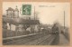 NEYRON (Ain). -- La Gare - Voyagée 1911 - GARE - TRAIN - Non Classés