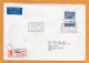 Finland 1961 Air Mail Cover Mailed Registered To USA - Briefe U. Dokumente