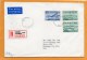 Finland 1962 Air Mail Cover Mailed Registered To USA - Briefe U. Dokumente