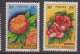 1962-POLYNESIE N°15/16*  FLORE - Unused Stamps