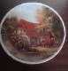 Assiette Décorative "la Ferme", Porcelaine Frelon - Plates