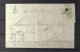 1873 BARCELONA, CARTA CIRCULADA A ALCUDIA, MAT. ROMBO DE PUNTOS, TRÁNSITO PALMA DE MALLORCA, LLEGADA - Cartas & Documentos