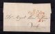 1834 TARRAGONA, CARTA CIRCULADA DE REUS A VICH, MARCA " R.33 - CATALUÑA", Y PORTEO - ...-1850 Prefilatelia