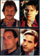 4 X Kino-Autogrammkarte  -  Repro, Signatur Aufgedruckt  - Götz George  -  Steven Seagal  -  Jeremy Irons - Autogramme