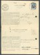 Service N°12 Obl. Sc ANTWERPEN 3 Sur Carte Double (voir Photo) Du 27-IV-1934 Vers Liège - Verso/recto Griffe STATIE ANTW - Autres & Non Classés