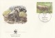 Gabon 1988 - FDC WWF" - Timbres Yvert & Tellier N° 640 à 643. - Gabon (1960-...)