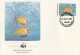 Maldives 1986 - FDC WWF" - Timbres Yvert & Tellier N° 1077 à 1080. - Maldives (1965-...)