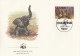 Ouganda 1983 - FDC WWF" - Timbres Yvert & Tellier N° 316 à 319. - Ouganda (1962-...)