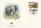 Ouganda 1983 - FDC WWF" - Timbres Yvert & Tellier N° 316 à 319. - Uganda (1962-...)